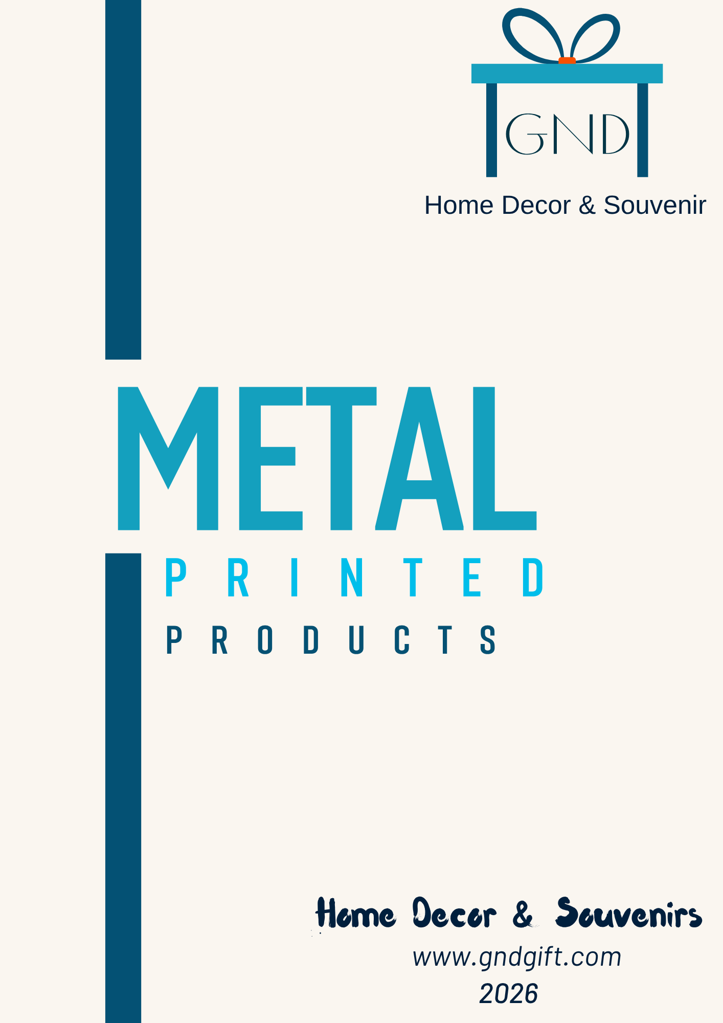 GND METAL PRINTED PRODUCTS