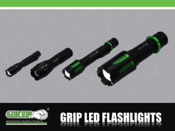 GRIP LED FLASHLIGHTS