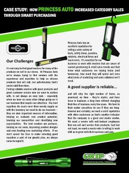 CASE STUDY - PRINCESS AUTO