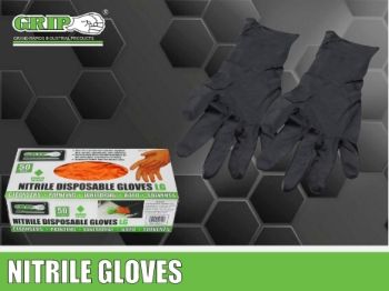 NITRILE DISPOSABLE GLOVES