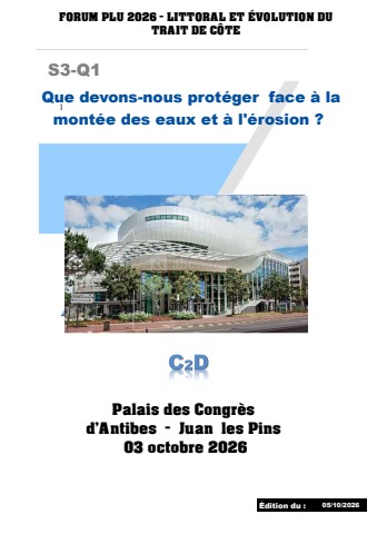 Retour Forum 2026  -  Question n° 1