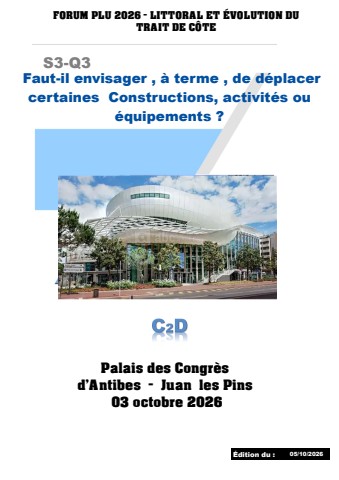 Retour Forum 2026 - Question n° 3