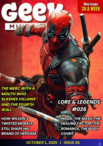 Wednesday Issue Lore And Legends #026