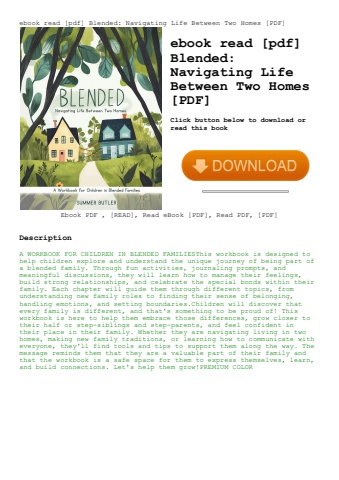 ebook read [pdf] blended navigating life between two homes [pdf]