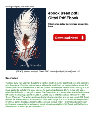 ebook [read pdf] gittel pdf ebook