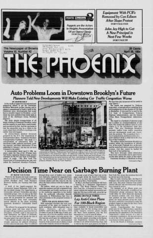 Volume 21, Brooklyn Phoenix, April - June 1984