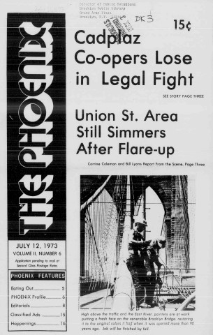Brooklyn Phoenix Archives, Volume 3, July - December 1973
