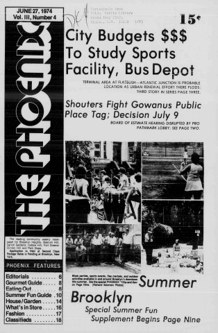 Brooklyn Phoenix, Volume 5, July - December 1974