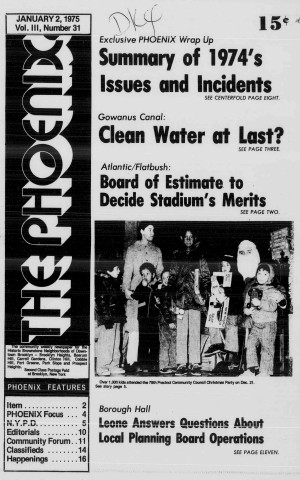 Brooklyn Phoenix Archives, Volume 6, January-June 1975