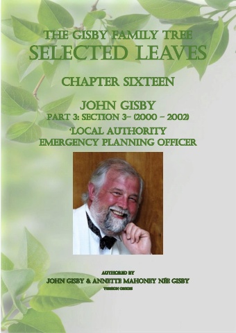 A: A16-3-3 John Gisby 2000-2002 - Part 3-Section 3: Local Authority Emergency Planning Officer - 2