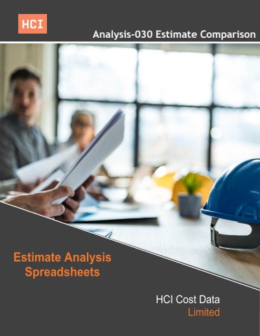 Analysis 030-Estimate Comparison Spreadsheets