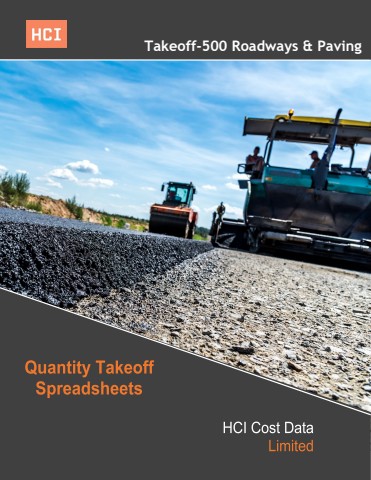 takeoff-500 roadways & paving