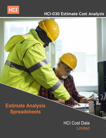 HCI-030 Estimate Cost Analysis Spreadsheets
