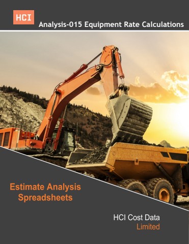 analysis-015 equipment rate calculations