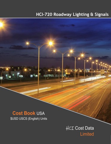 HCI-720.1 Roadway Lighting & Signals Unit Rates $USD (English)