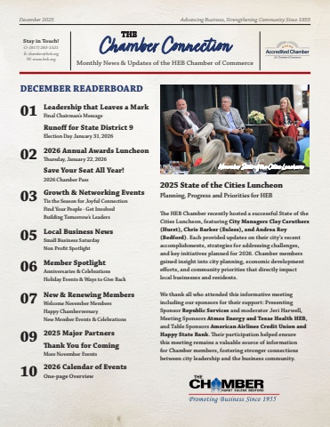 Chamber Connection - DECEMBER 2025