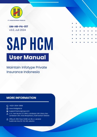 UM-HR-PA-017-Maintain Infotype Private Insurance Indonesia