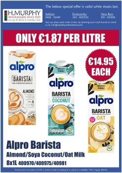 Alpro Offer - H.Murphy Wholesalers