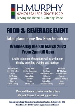 New Ross Food & Beverage Event - H.Murphy Wholesalers