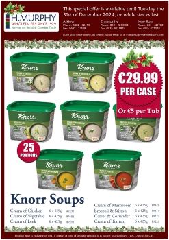 Knorr Soup Special Offer - H. Murphy Wholesalers