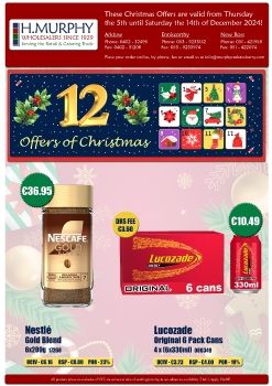 12 Offers of Christmas Part 2 - H.Murphy Wholesalers