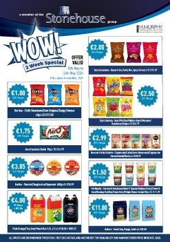 May 2 Week WOW Offers - H.Murphy Wholesalers