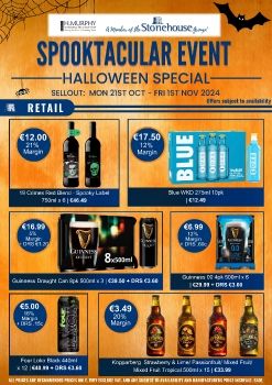 Spooktacular Drinks Event - H.Murphy Wholesalers