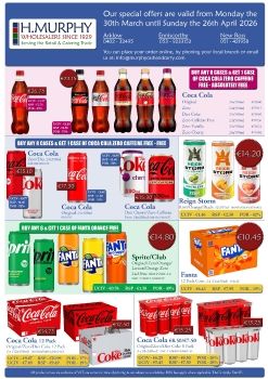 Coke Offers - H.Murphy Wholesalers