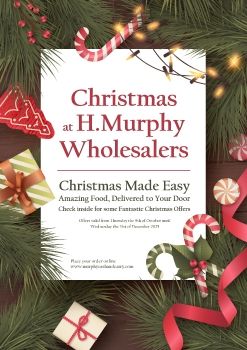 Christmas Catering Leaflet - H.Murphy Wholesalers