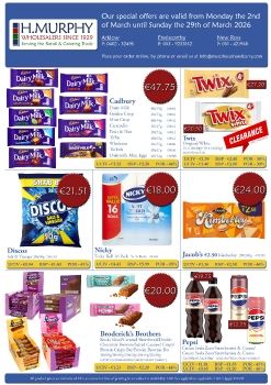 March 2026 Special Offers - H.Murphy Wholesalers