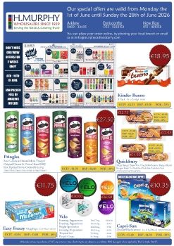 June Retail Leaflet - H.Murphy Wholesalers