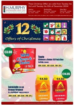 12 Offers of Christmas - H.Murphy Wholesalers