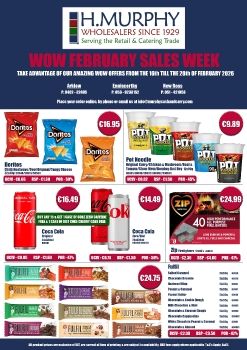 WOW February Sales Week 2026 - H.Murphy Wholesalers