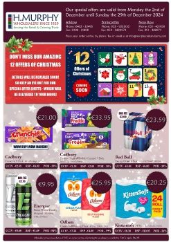 December Special Offers - H.Murphy Wholesalers