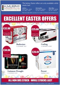 Easter Drink Offers - H.Murphy Wholesalers