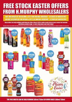 Free Stock Easter Offers - H.Murphy Wholesalers