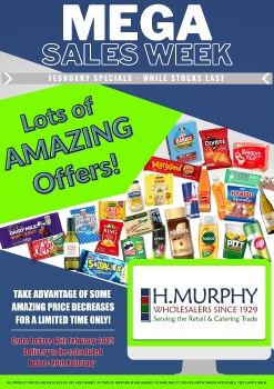 February Mega Sale - H.Murphy Wholesalers