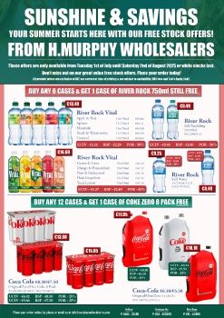 Sunshine & Savings - H.Murphy Wholesalers