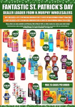 St Patricks Day Dealer Loader - H.Murphy Wholesalers