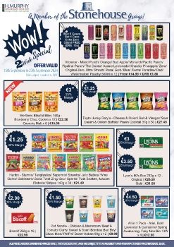 September 2024 WOW Deals - H.Murphy Wholesalers