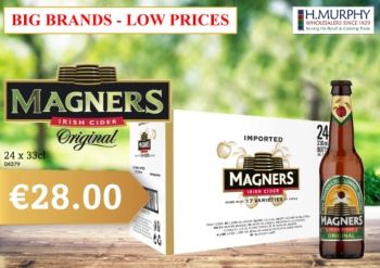 Magners Offer - H.Murphy Wholesalers
