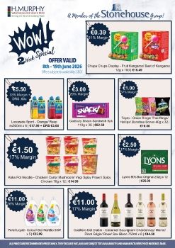 June WOW Offers - H.Murphy Wholesalers