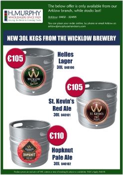 New Keg Offers - H.Murphy Wholesalers