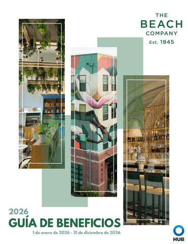 The Beach Company Spanish Benefit Guide 2026