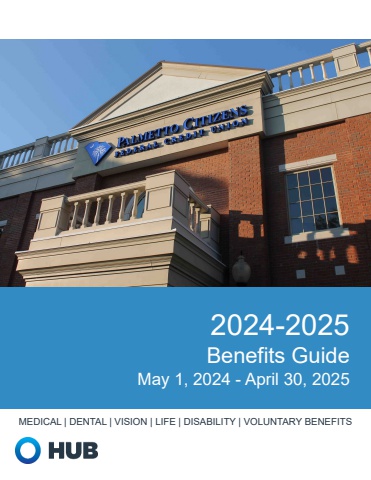 2024-2025 Palmetto CFCU Benefit Booklet 5.1.24