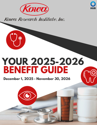 Kowa Benefits Guide 12.1.25