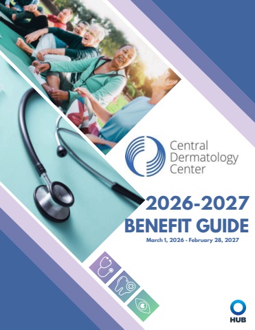 Central Dermatology Center Benefit Guide 2026