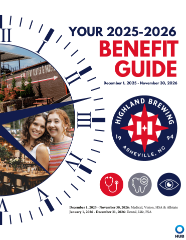 2025-2026 Highland Brewing Benefit Guide 12.1.25