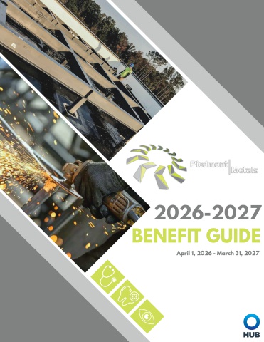 FLIP Piedmont Metals 2026 Employee Benefit Guide