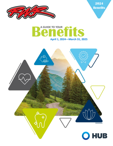 HUB Benefits Guide - April 2024 - Rick Ware Racing